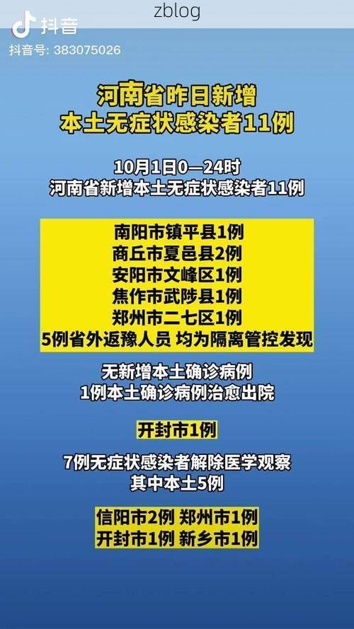 河南省新增1例本土无症状感染者  河南省疫情防控最新通报_15723
