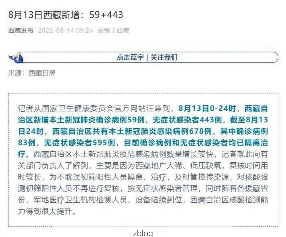 31省区市新增13例本土确诊，拉萨疫情最新消息