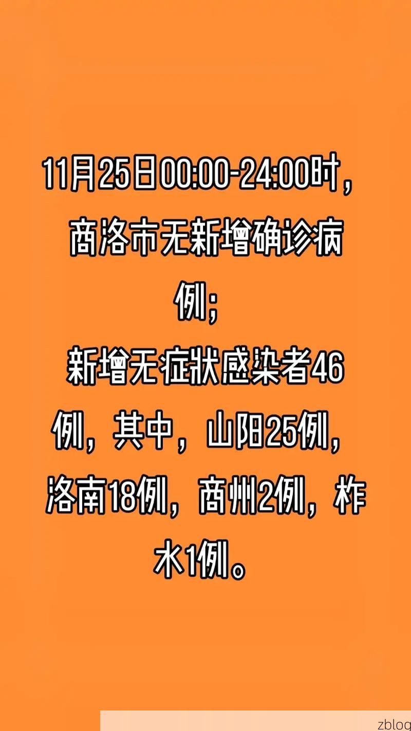 商洛市新增1例本土无症状感染者  商洛市疫情防控最新通报